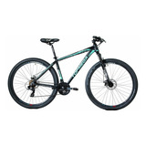 Mountain Bike Topmega Mtb Sunshine R29 18  21v Frenos De Disco Mecánico Cambios Shimano Tourney Tz31 Y Shimano Tourney Color Celeste  