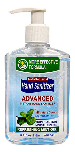 Alcohol Gel Hand Sanitizer Antibacterial