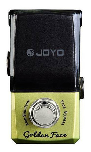 Pedal Joyo Jf-308 Golden Face Simulador Marshall Guitarra El Color Dorado