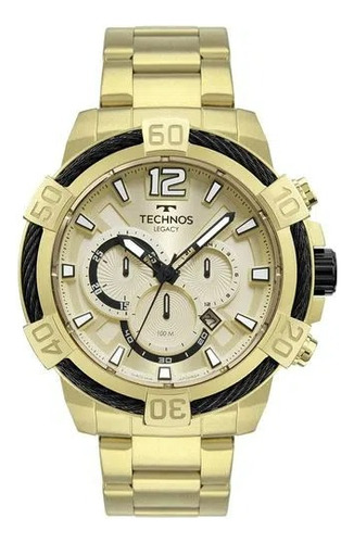 Relógio Technos Masculino Legacy Dourado Js26aw/1x