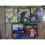 Lote De Juegos Xbox One Watch Dogs Fifa 17 Battlefield 1 Et