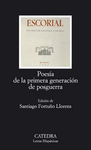 Poesia Primera Generacion De Posguerra - Aa.vv