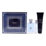 Set De Regalo Perfume Versace Pour Homme De 3 Piezas Para Ho