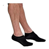 12 Pares De Medias Taloneras Unicolor Para Hombres 36-42