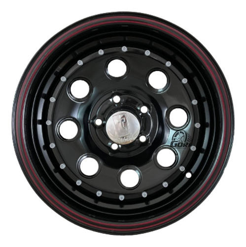 Llanta Acero Deportiva R16 X7 Ika - Ford F100 Modular 5x139