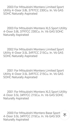 Sensor Posicion Cigueal Montero Limited, Sport, 2000,2006 Foto 4