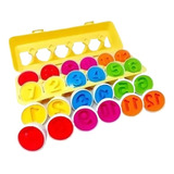Niños Juguete Educativo Huevos De Colores Color Numeros