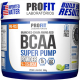 Bcaa 6:1:1 Em Pó Super Pump 300g - Profit Labs Sabor Limão