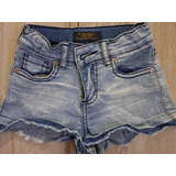 Short De Jean Wanama Kids Talle 4 Excelente Estado