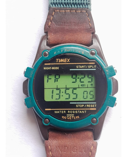 Relógio Timex Expedition Digital Indiglo Anos 80 Raro 