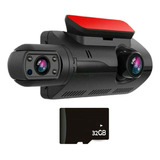 Camera Dvr Automotivo Uber 99 Taxi Visão Notur + Memory Card