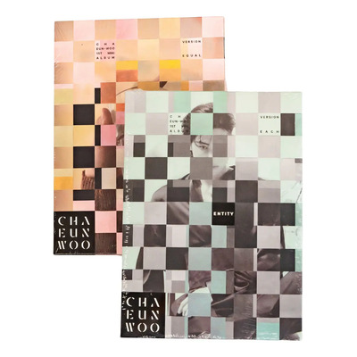 Yycd Cha Eunwoo (astro) - Entity Set De 2 Albums Original | Envío gratis