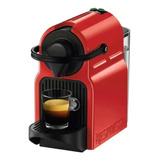 Cafetera Nespresso Inissia C40 Automática Ruby Red Para Cápsulas Monodosis 220v - 240v