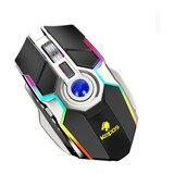 Mouse Gamer Kepos Recargable 4 Velocidades 7 Botones