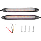 Luz De Señal De Giro Led Drl Para Coche, Par De Luces