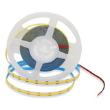 Tira Led 5m Cob Calido 320d Luz Continua! 12v Dc 