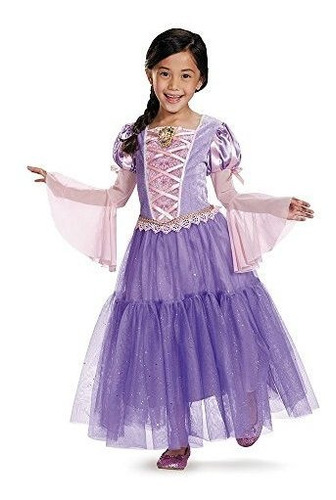 Disfraz De Disfraz Rapunzel Deluxe Disney Princess Tangled C