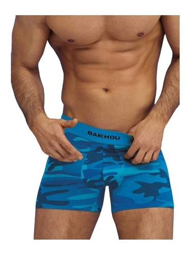 Pack Boxer Estampado Camuflado + Slip Art 1000. Bakhou