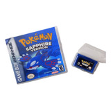 Pokemon Zafiro Inglés En Caja Para Game Boy Adv, Nds Repro