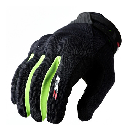 Guantes Moto Cortos Ls2 Dart 2 Hombre Negro Amarillo Pr