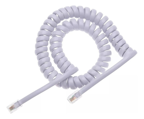 Cable Rulo Espiral Para Telefono  1.5 M A 5 M Rj- 9 