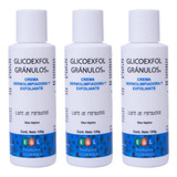 Pack 3piezas Crema Limpiadora Exfoliante Glicoexfol Granulos