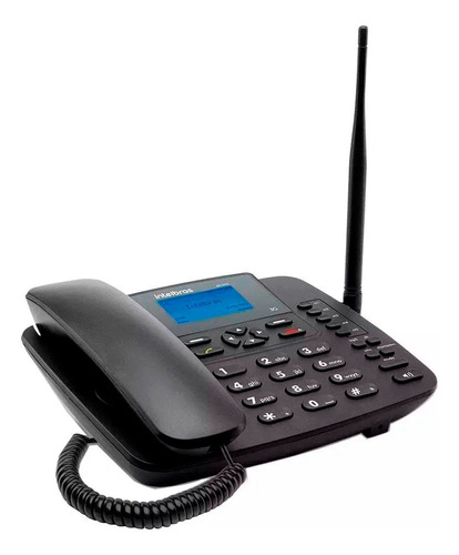 Telefone Celular Rural Fixo Cf 6031 3g Viva Voz Intelbras