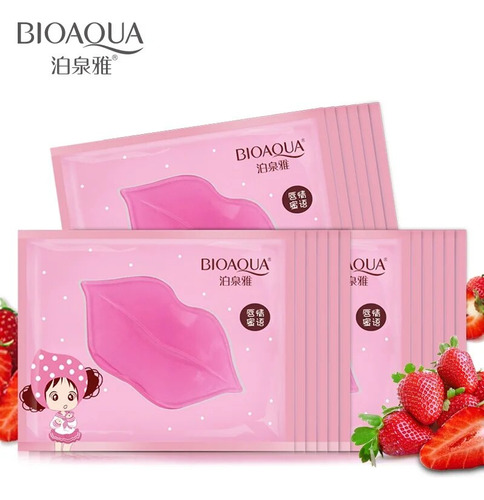 Mascarillas De Colágeno Bioaqua Crystal Lip Dumper Pads, 50