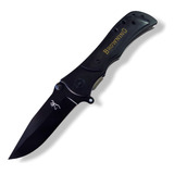 Navaja Brownin Foser Black Robusta Clip Defensa Cuchillo