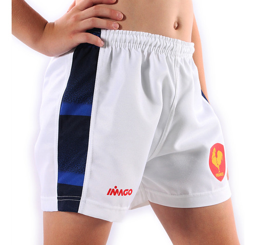 Short Rugby Imago Modelo Francia Deportivo Niños Premium