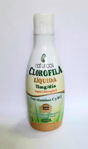 Clorofila Liquida Con Vitamina C Y B12 Na - L a $70