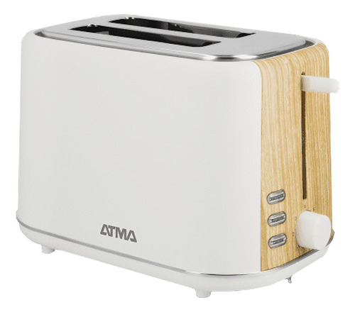 Tostadora Atma Simil Madera 800w 7 Niveles Toatw21wp