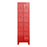 Lockers Metalicos 8 Puertas 1,85x52,5x52!!! Cierre Candado!