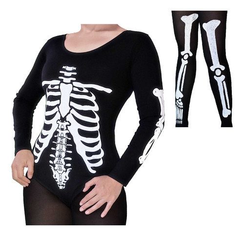 15 Pack Disfraces De Calavera Dama Body  Adulto Y Niño