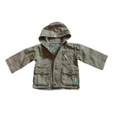 Campera - Cheeky  - Tela Rústica - Talle 6 - 12 M