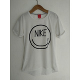 Remera Nike Algodón Blanco 