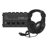 Amplificador Auriculares Behringer Ha400 Auricular Hpm 1000