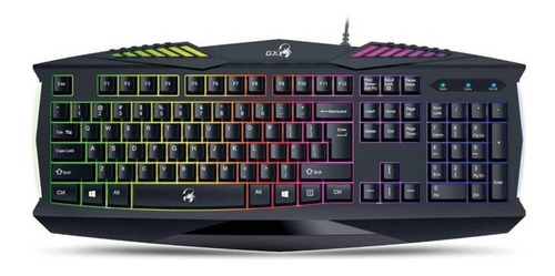 Teclado Genius Gx Gaming Scorpion K220 Qwerty Fj