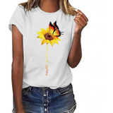 :* Blusa Juvenil Sublimada Flor Girasol Paquete Mayoreo