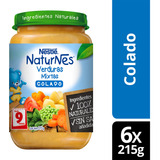 Colado Nestlé® Naturnes® Verduras Mixtas 215g Pack X6