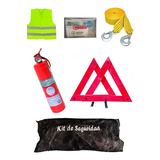 Kit Reglamentario Auto Vtv 6 En 1 Matafuego Linga Chaleco