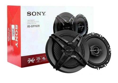 Par Alto Falante Sony Xplod Xs-gtf1639 6 Polegadas 45w Rms