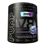 Suplemento En Polvo Star Nutrition  Pump V8 Aminoácidos Sabor Grape Attack En Pote De 285g