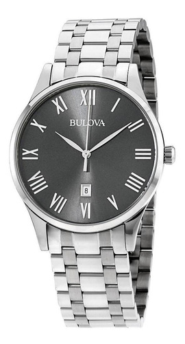 Reloj Bulova 96b261 Para Hombre Analogico Cuarzo Calendario