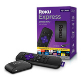 Roku Express - Streaming Full Hd  Transformar Tv Em Smart Tv