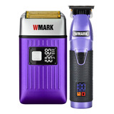 Kit Maquina Wmark Ng 318 Ng 996 Lilas Shaver Finalizacao