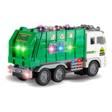 Camion De Basura De Juguete Para Niños Con Luces