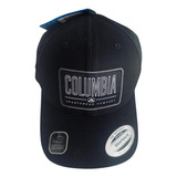 Gorra Negra Columbia Unisex Talla Única (ajustable) Mod.cu00