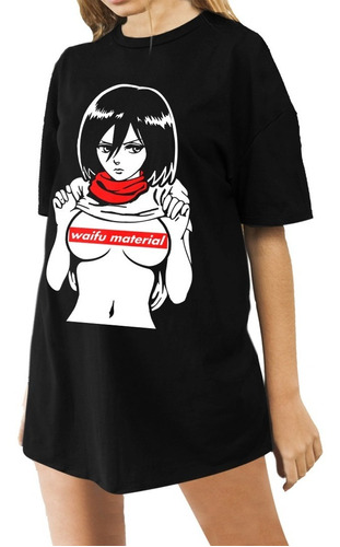 Remeron Mujer Waifu Material Zero Two Darling Franxx Remera2