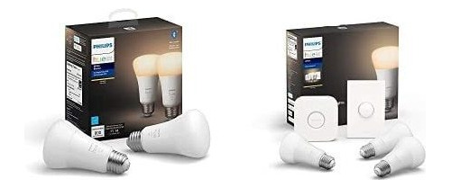 Philips Hue Kit De Inicio De Botón Inteligente Blanco De